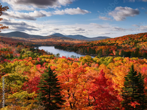 autumn in the mountains