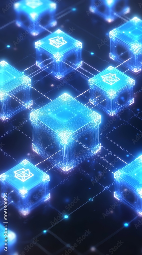 Fototapeta premium The Blockchain of Generosity, Digital Philanthropy and Crowdfunding