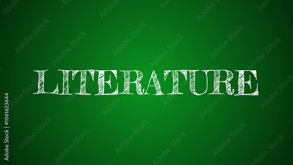 school subjects animated text subject schedule chalk text on blackboard 4k looping school subjects animated text subject schedule chalk text on blackboard 4k looping