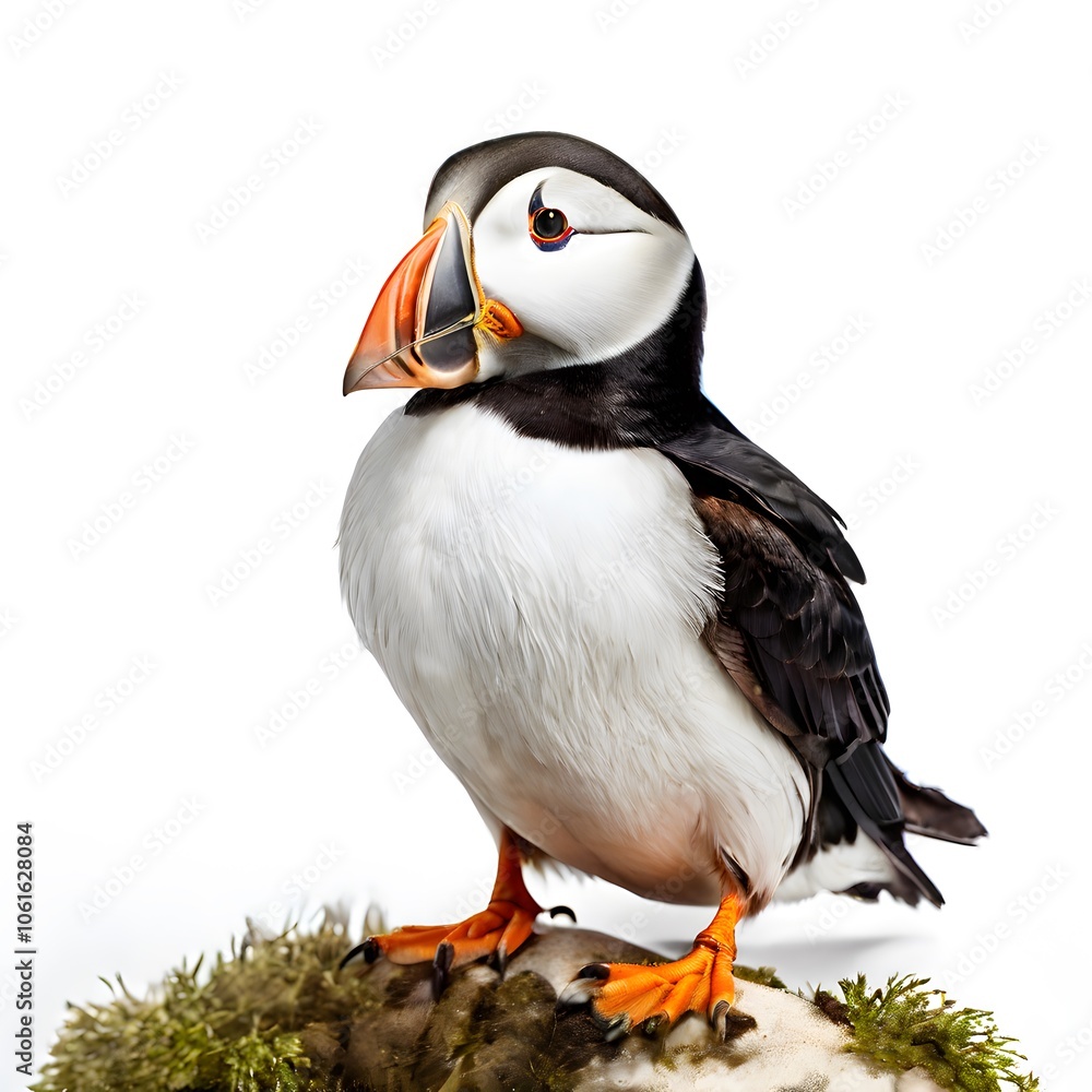 Naklejka premium a beautiful animal concept design isolated on white background