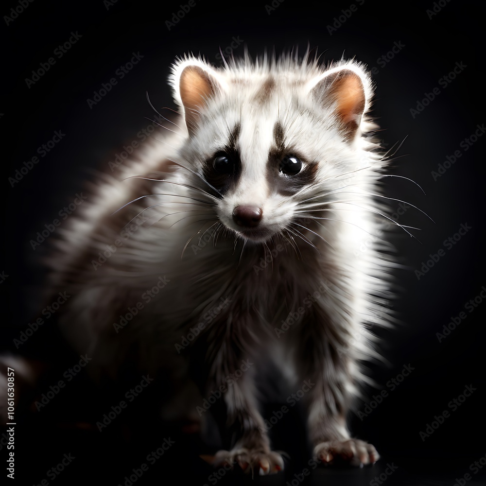 Fototapeta premium a beautiful animal concept design isolated on white background