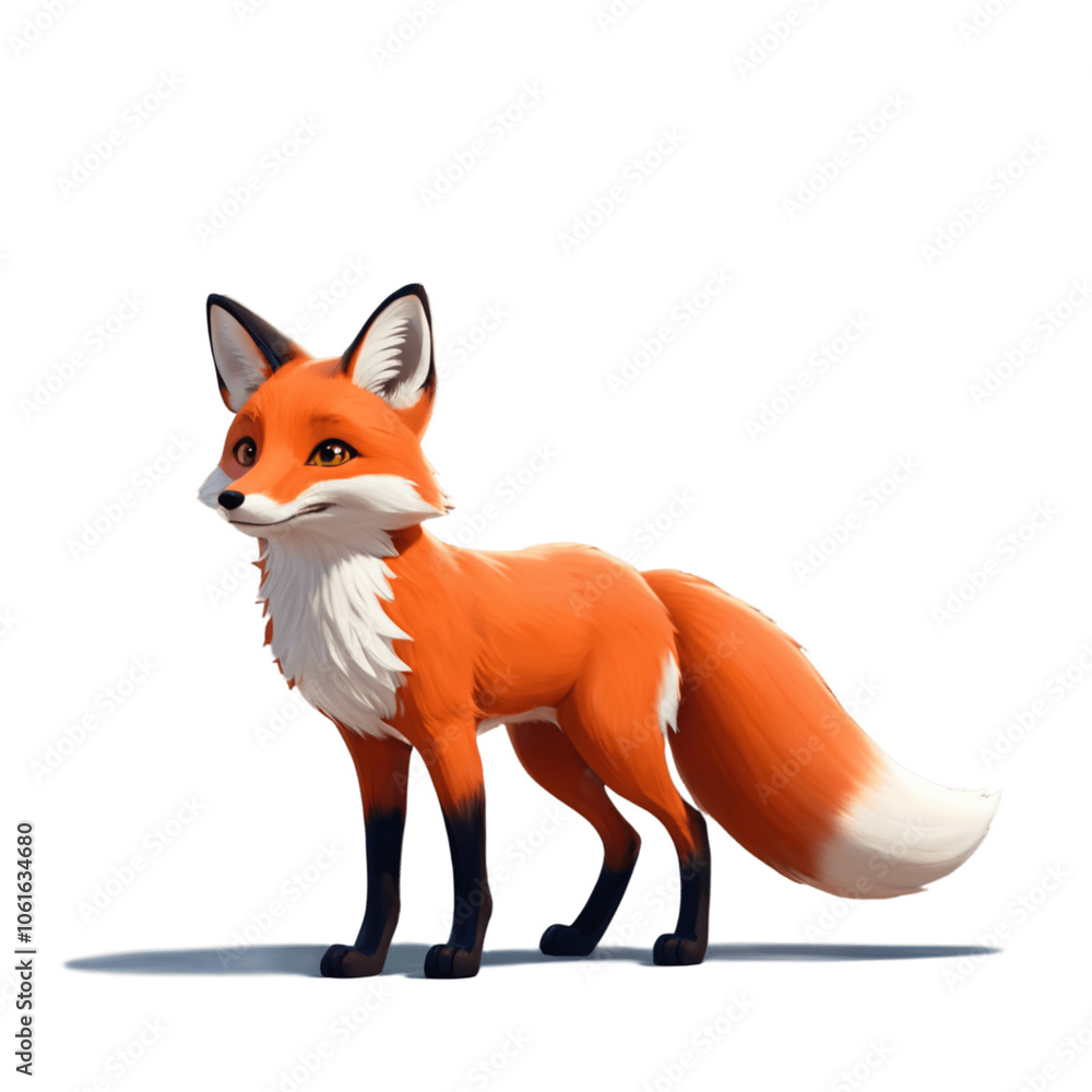 Obraz premium Cute fox