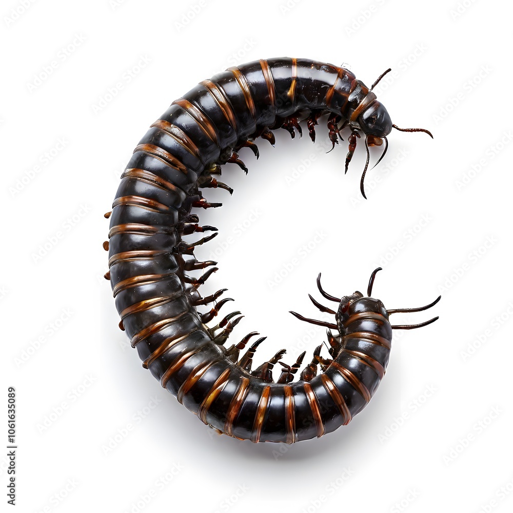Fototapeta premium a beautiful animal concept design isolated on white background