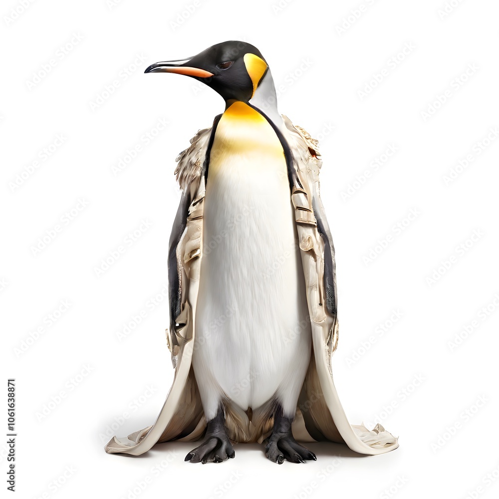Obraz premium a beautiful animal concept design isolated on white background