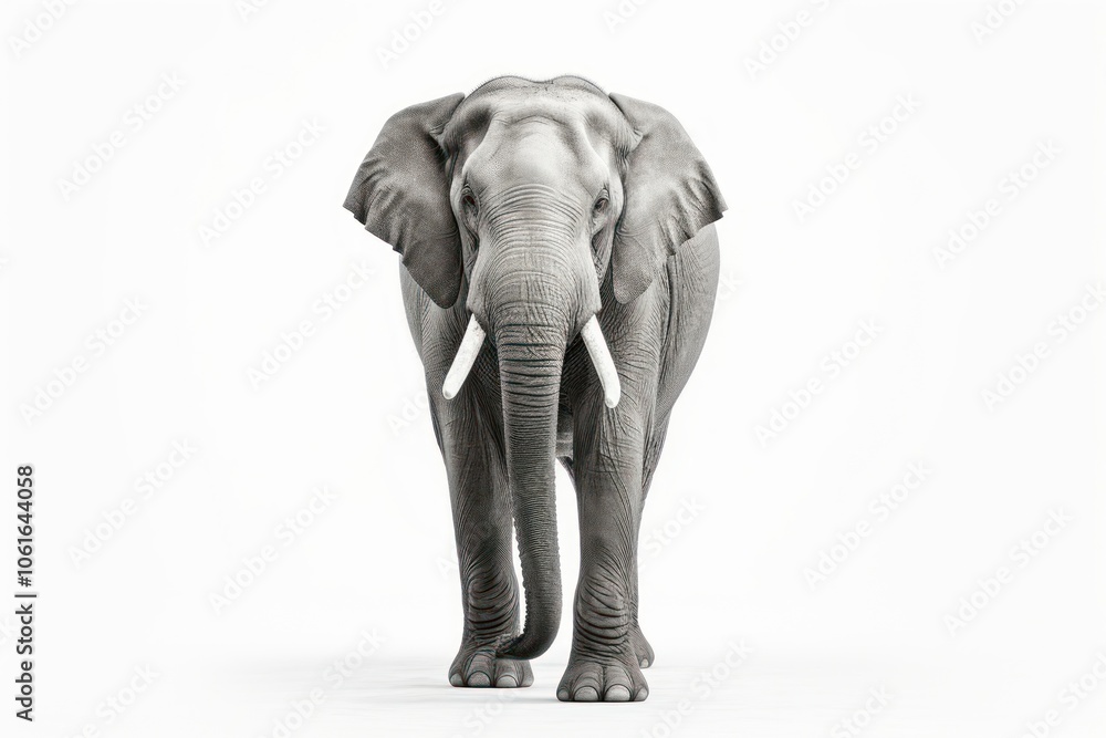 Obraz premium Elephant wildlife animal mammal.