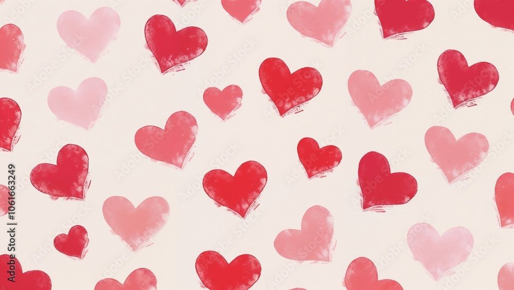 seamless pattern with hearts seamless pattern with hearts