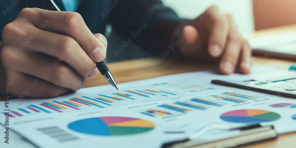 Financial professionals work on developing a comprehensive financial strategy, utilizing charts and data analysis to inform their planning. Financial professionals work on developing a comprehensive financial strategy, utilizing charts and data analysis to inform their planning.