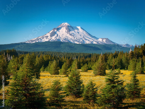 landscape with mountains