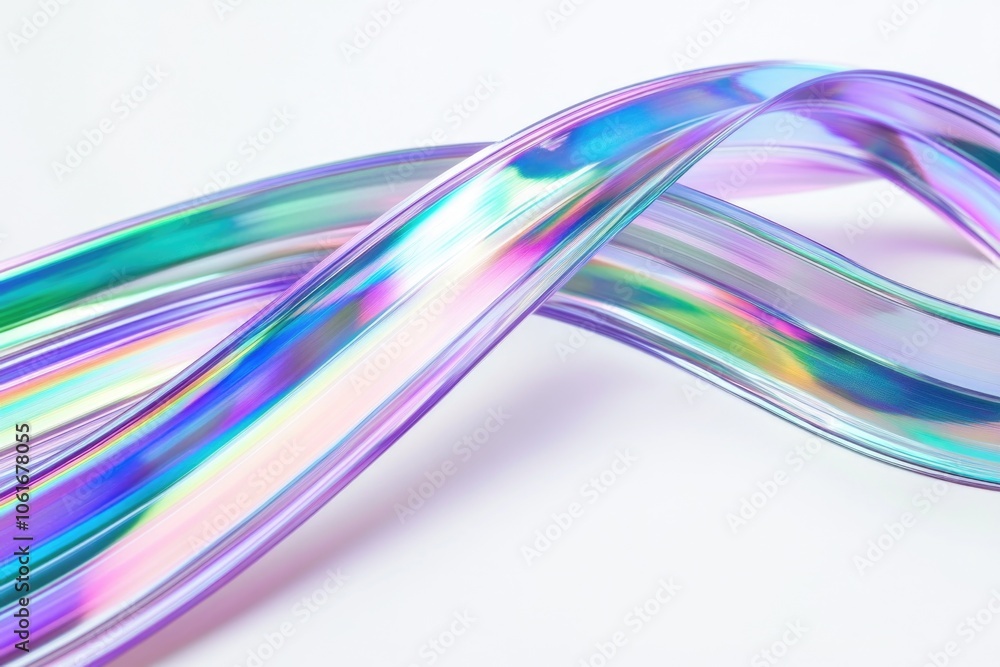 A close-up shot of a curved object on a white surface, suitable for use in various design and artistic applications A close-up shot of a curved object on a white surface, suitable for use in various design and artistic applications