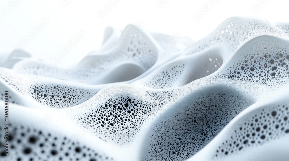 A futuristic abstract quantum waterfall with particles cascading in intricate waves A futuristic abstract quantum waterfall with particles cascading in intricate waves