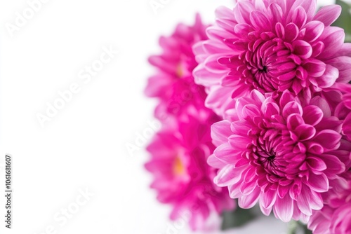 A collection of pink flowers arranged on a table