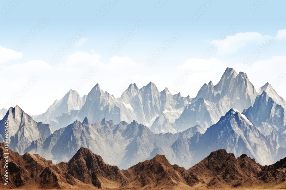 Asia mountain valley border landscape panoramic outdoors. Asia mountain valley border landscape panoramic outdoors.