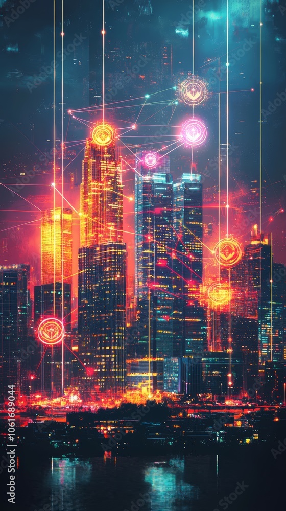 Obraz premium Cyber Diplomacy, Digital Diplomacy and International Relations