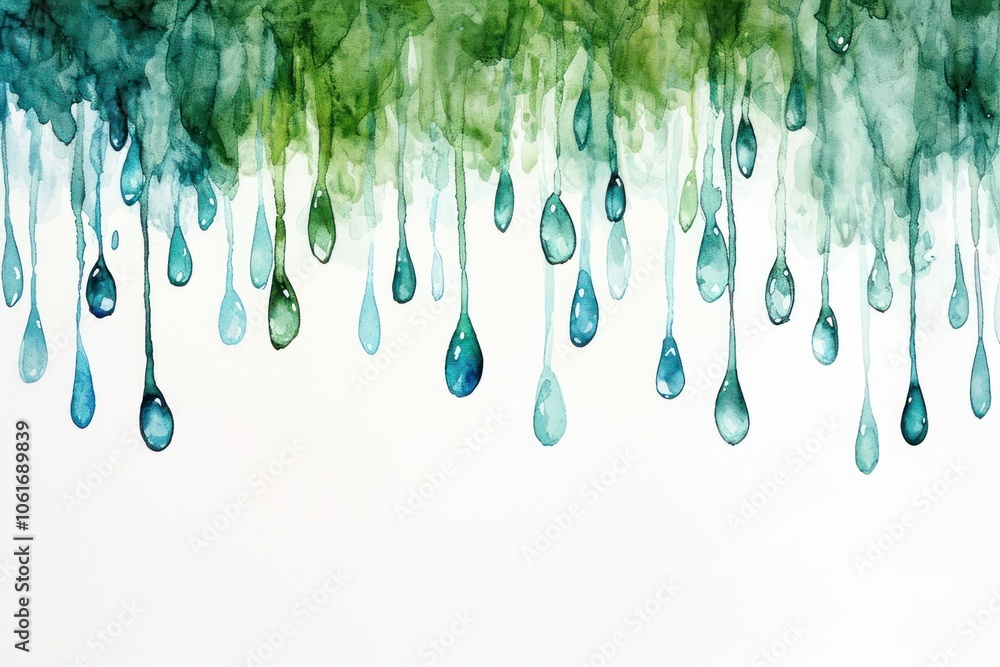 Hanging drop backgrounds splattered. Hanging drop backgrounds splattered.