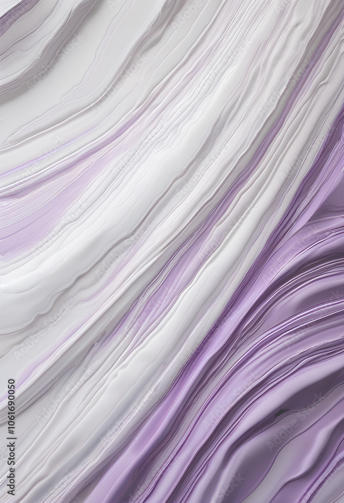 White and pastel purple marble pattern, soft and smooth lines, giving a sense of calm and gentleness. White and pastel purple marble pattern, soft and smooth lines, giving a sense of calm and gentleness.