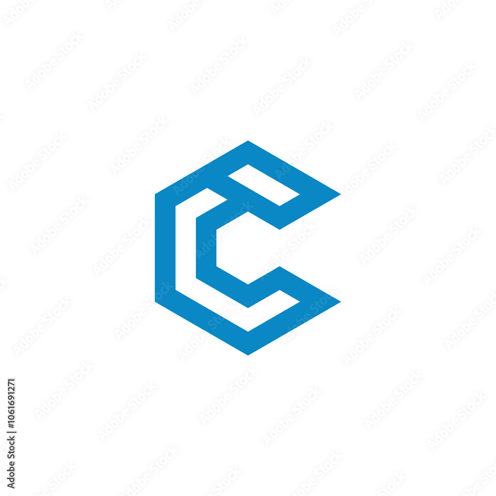 Hexagon Letter C Logo design vector template Hexagon Letter C Logo design vector template
