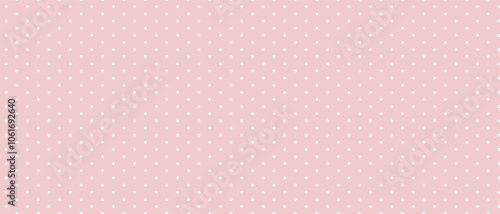 ドット・水玉のパターンの背景　かわいい　ピンク　Pink handwritten dot pattern background