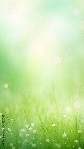 background,green,flower, generative ai