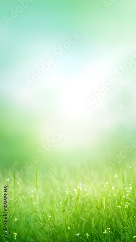 green background, generative ai