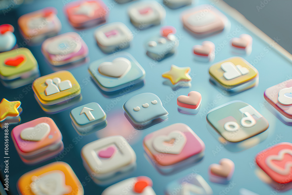 スマホのアイコンたち スマホのアイコンたち