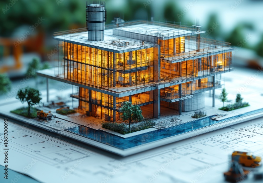 Obraz premium Modern Home Design.