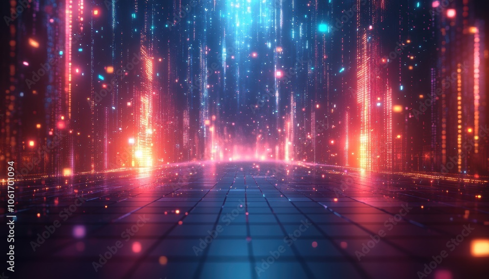 Digital Cityscape. Digital Cityscape.
