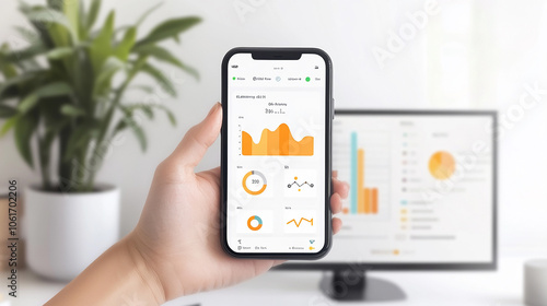 Health tracking apps allow users to monitor their diet, exercise, and sleep patterns, promoting a healthier lifestyle through data-driven insights. photo