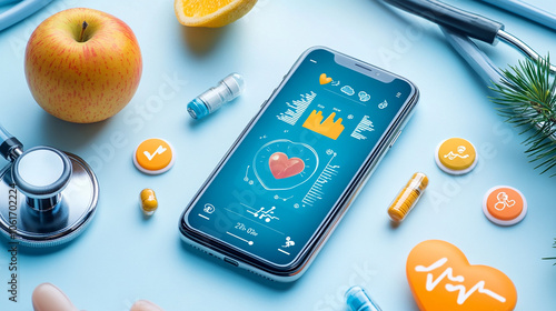 Health tracking apps allow users to monitor their diet, exercise, and sleep patterns, promoting a healthier lifestyle through data-driven insights.