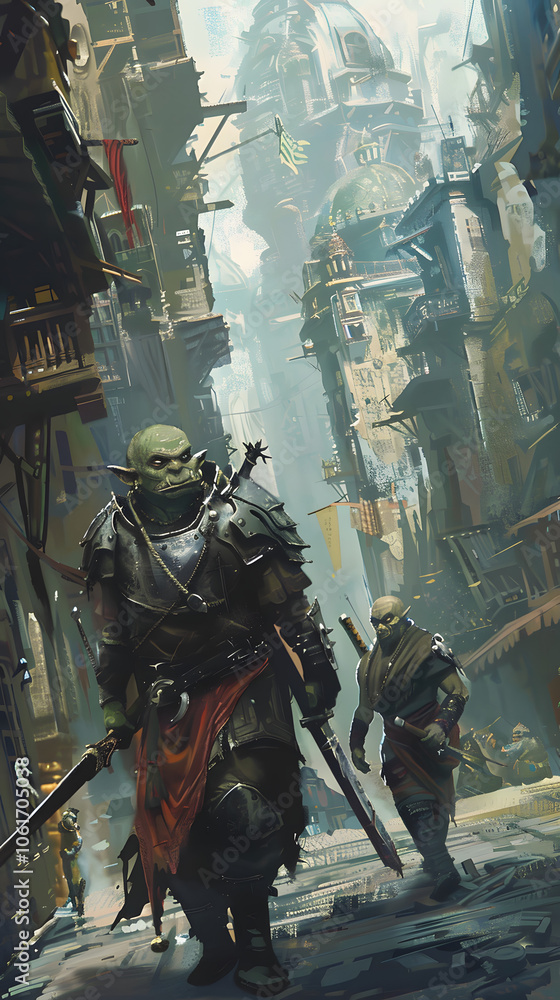Goblins on the street, Generative AI
Goblins on the street, Generative AI