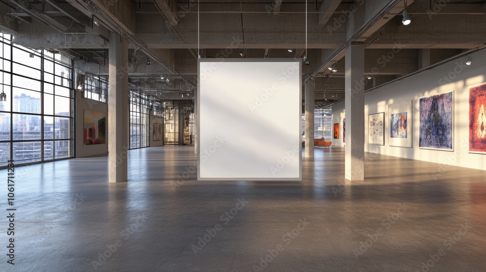 Blank Gallery Wall. Blank Gallery Wall.