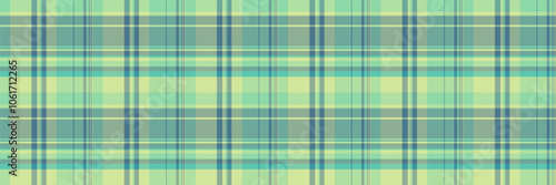 Creativity vector texture fabric, illustration tartan plaid pattern. Luxury textile check background seamless in teal and pastel colors.