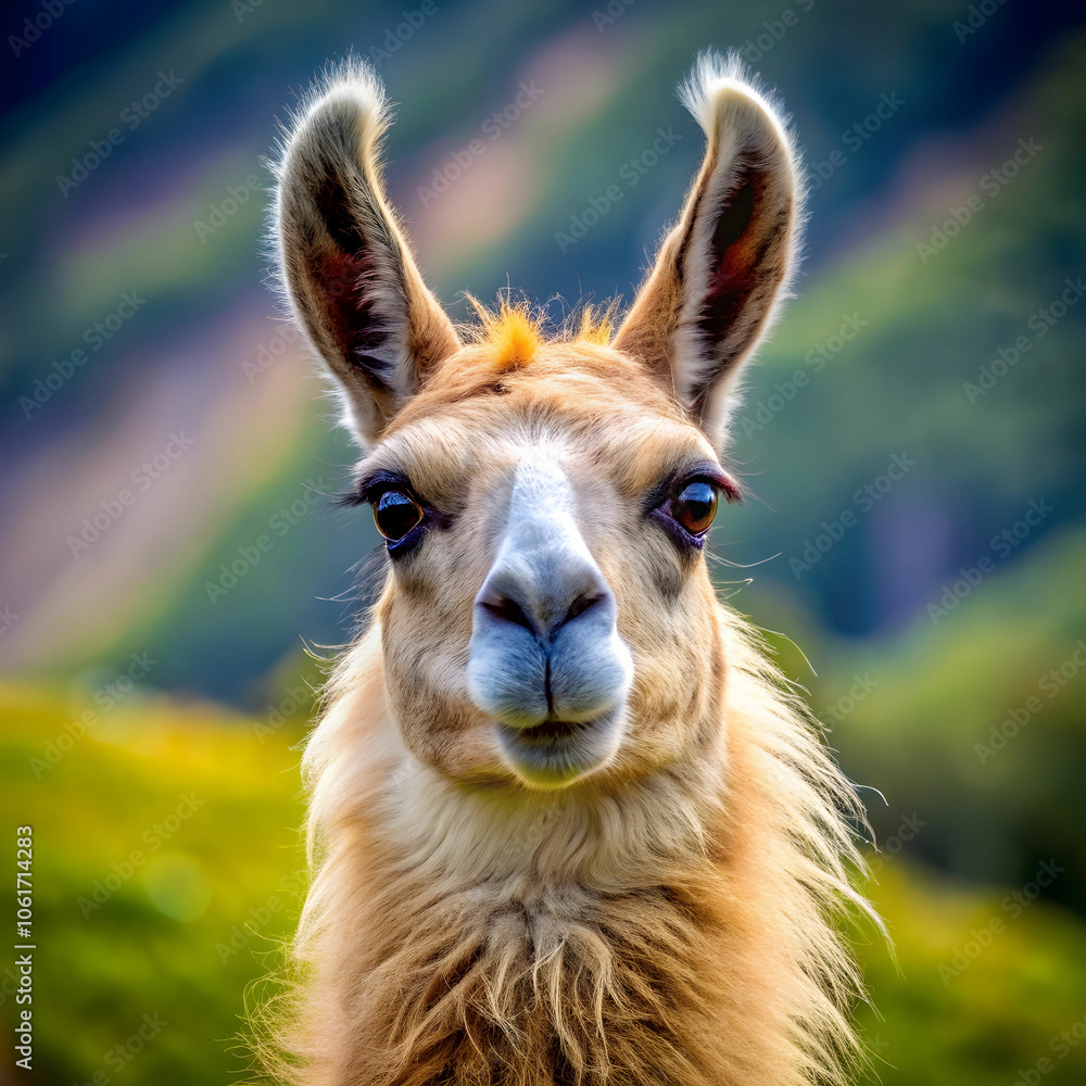 Obraz premium imagine lama
