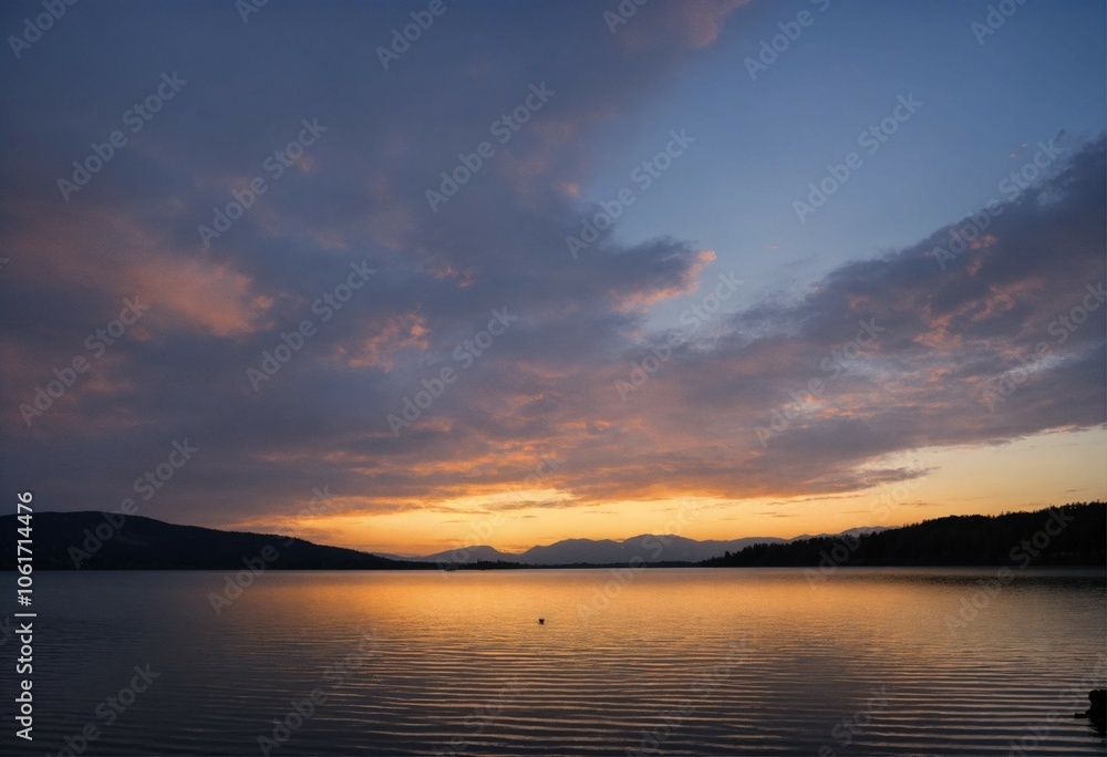 Fototapeta premium Stunning Nature and Landscape Photography Showcasing the Majestic Beauty of Mountains, Forests