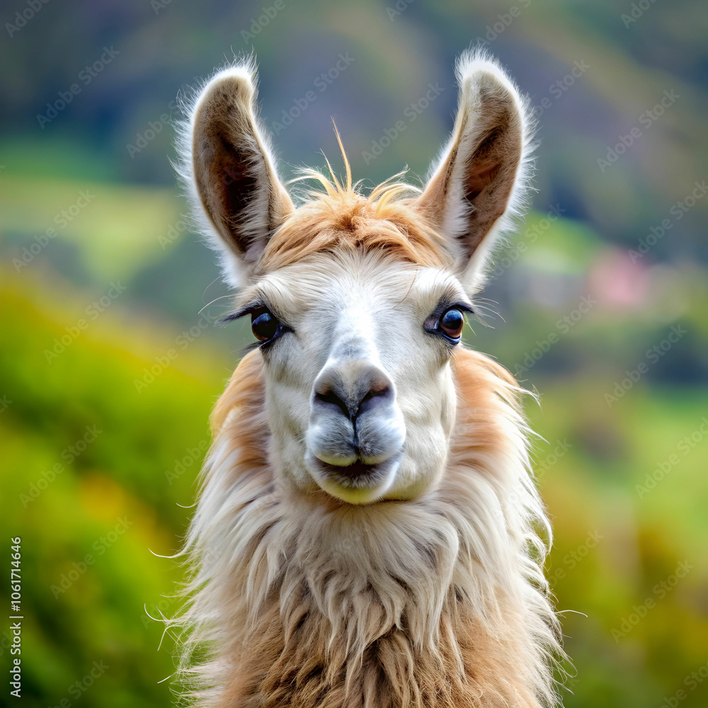 Obraz premium imagine lama