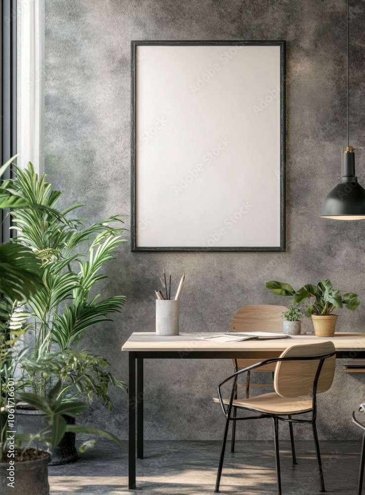 Minimalist Home Office.