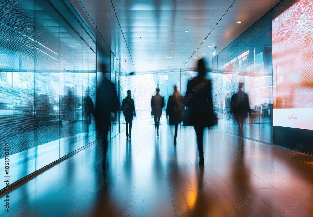 Business Corridor. Business Corridor.