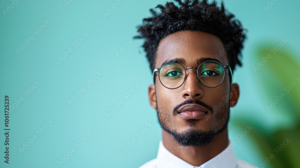 Young African Entrepreneur Pitching Innovative Ideas to Investors