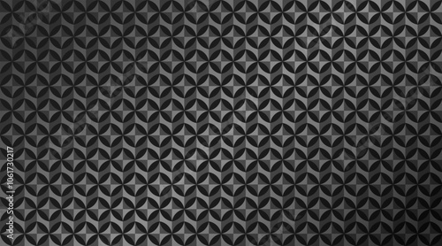 black metal seamless pattern background. vector design of 3d metallic effect endless pattern for wallpaper, banner, poster, printing and desktop.