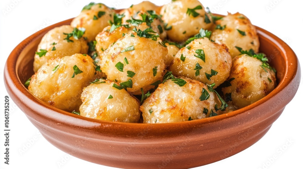 Close-up of Appetizing Brown Bowl of Food Close-up of Appetizing Brown Bowl of Food