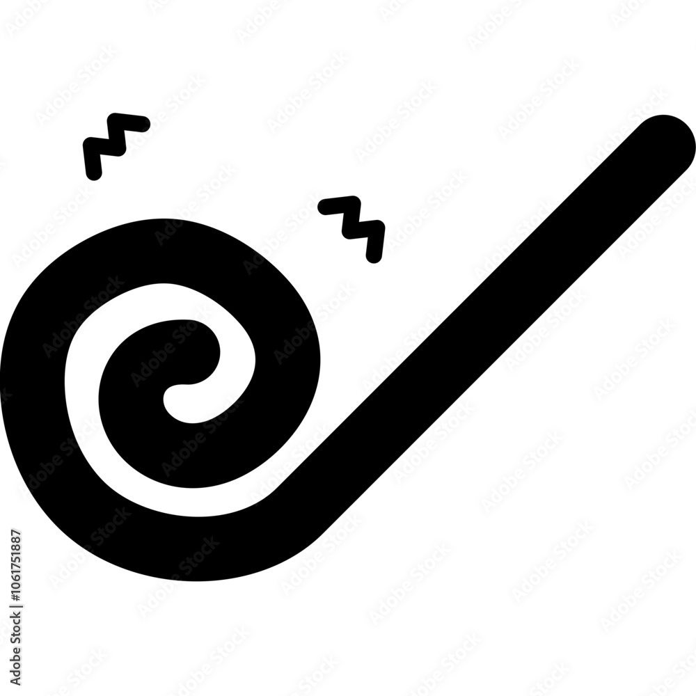 Happy birthday single vector icon Happy birthday single vector icon