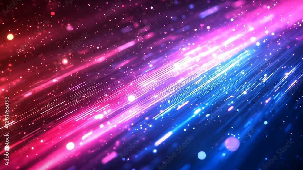 Obraz premium Create stunning visual effects with vibrant light trails