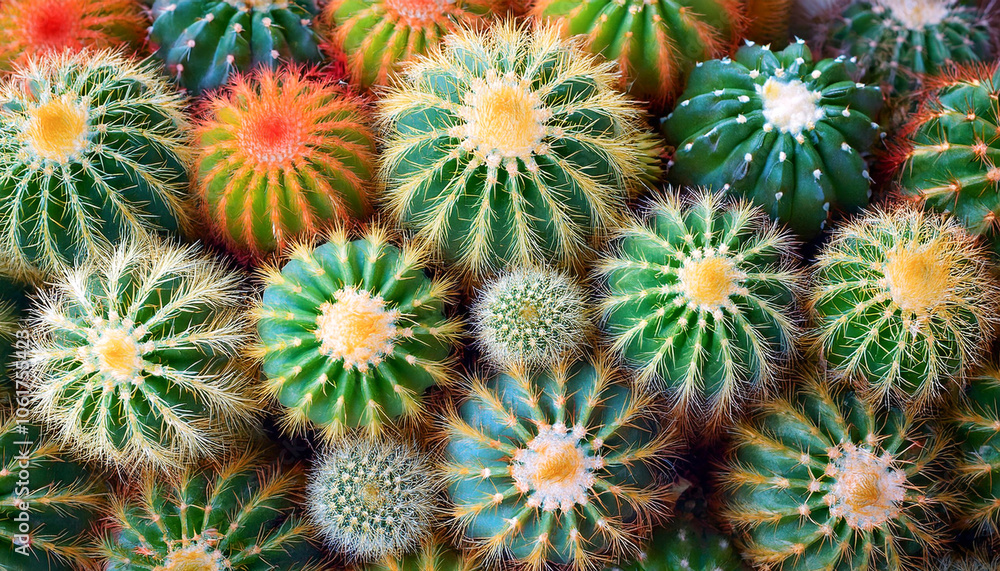 Cactus, Creative background design, focus on the pile of fresh Cactus Cactus, Creative background design, focus on the pile of fresh Cactus