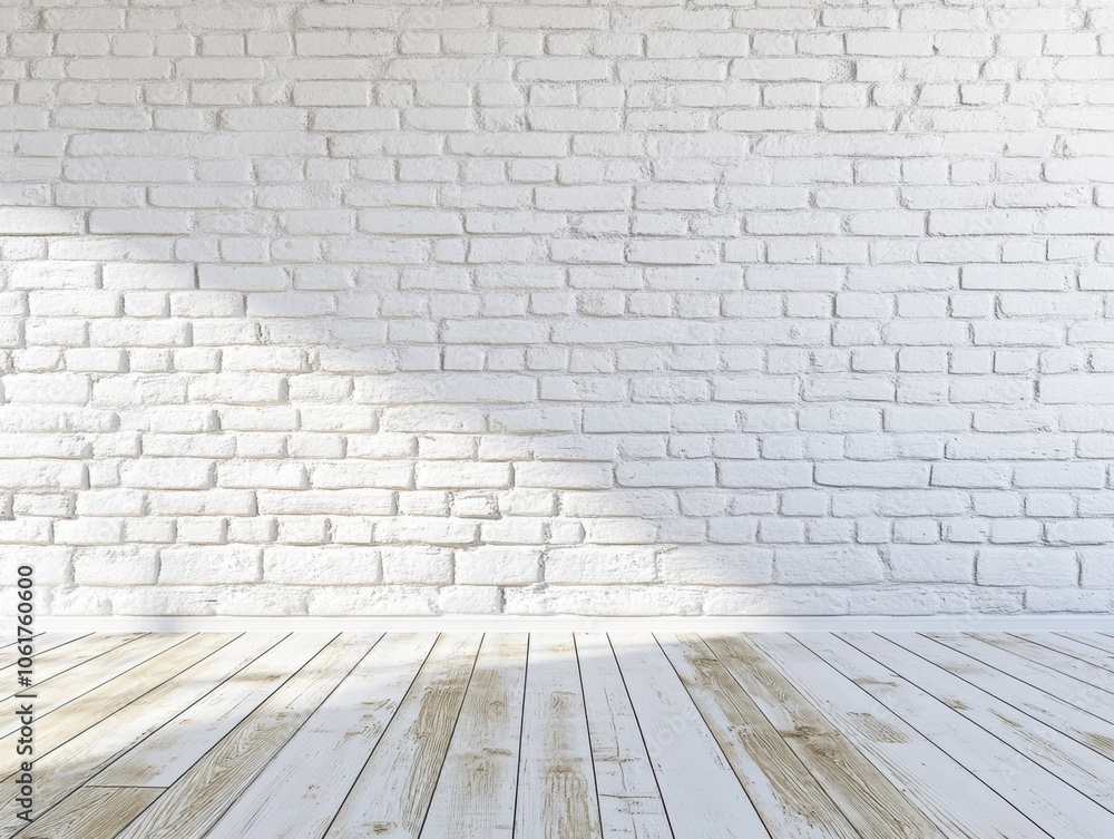 White Brick Wall Room. White Brick Wall Room.