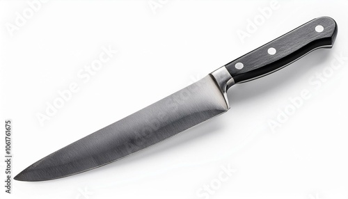 包丁・ナイフ（knife on white background） 