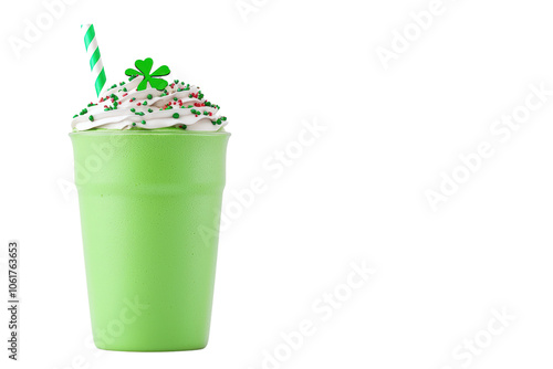Refreshing Green Drink for St. Patrick's Celebration