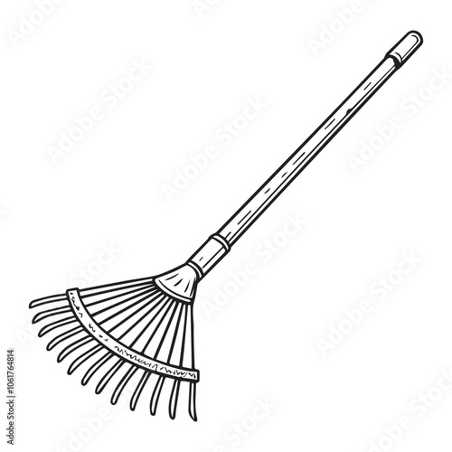 Agriculture Tools Clip Art Illustration