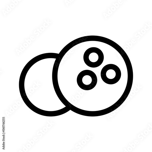 Bowling Icon Vector Symbol Design Illustration