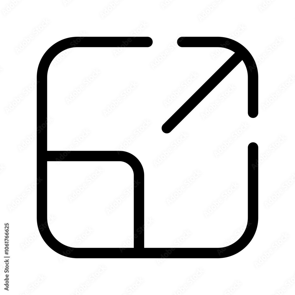 Maximize Icon Vector Symbol Design Illustration Maximize Icon Vector Symbol Design Illustration