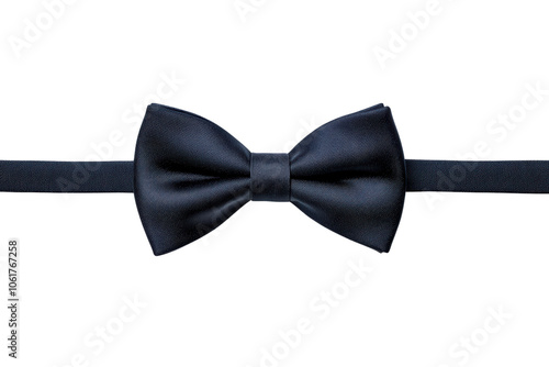 Classic Black Bow Tie for Formal Events and Accessories