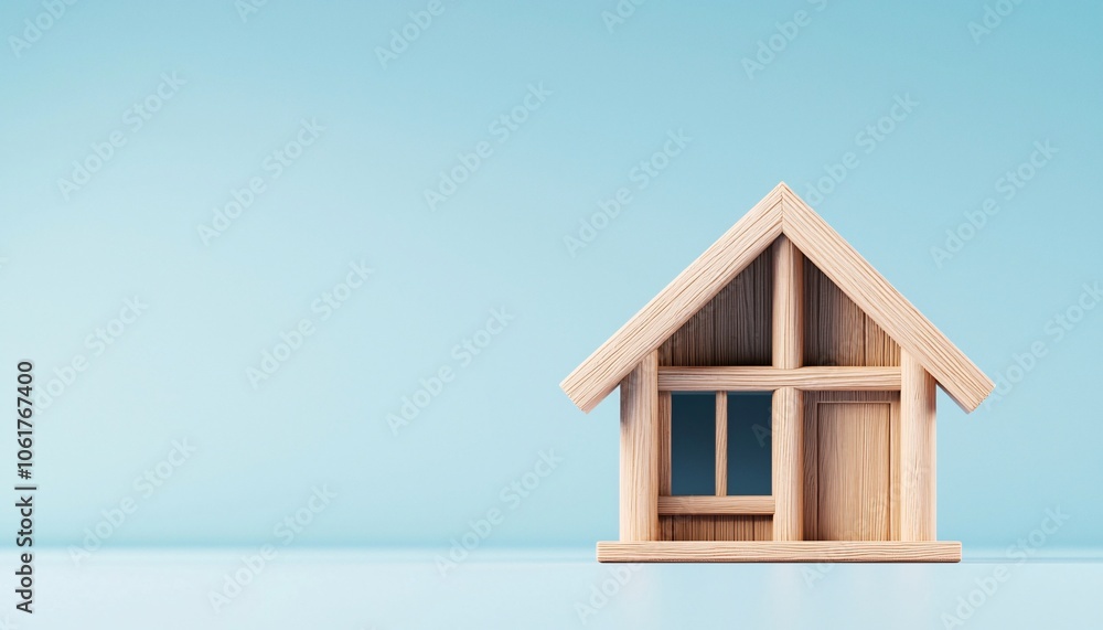 Modern Minimalistic House Icon with Clean Lines and Pitched Roof in Solid Colors Modern Minimalistic House Icon with Clean Lines and Pitched Roof in Solid Colors